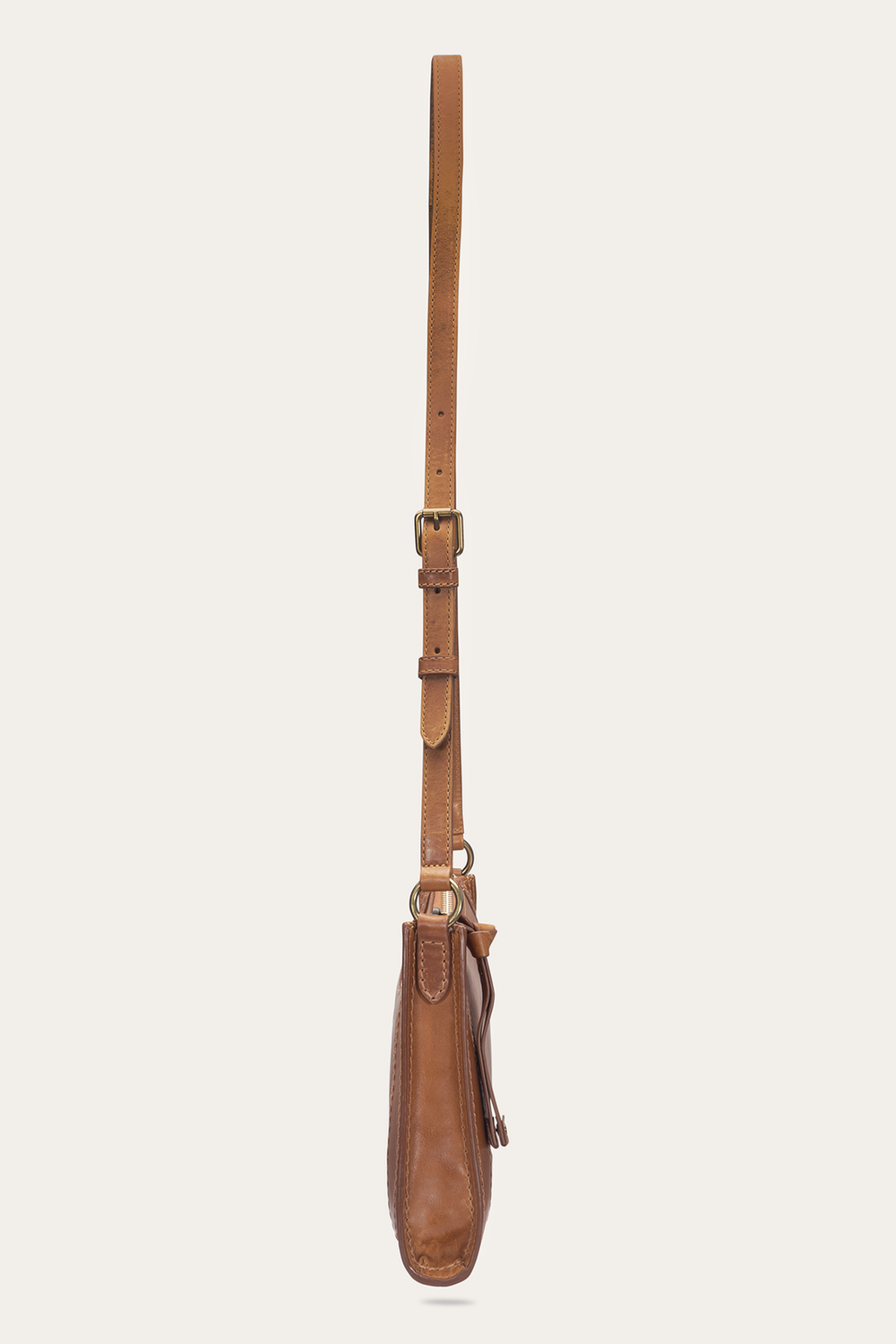 Frye Melissa Zip Crossbody in Burnt Terracotta Burnt Terracotta