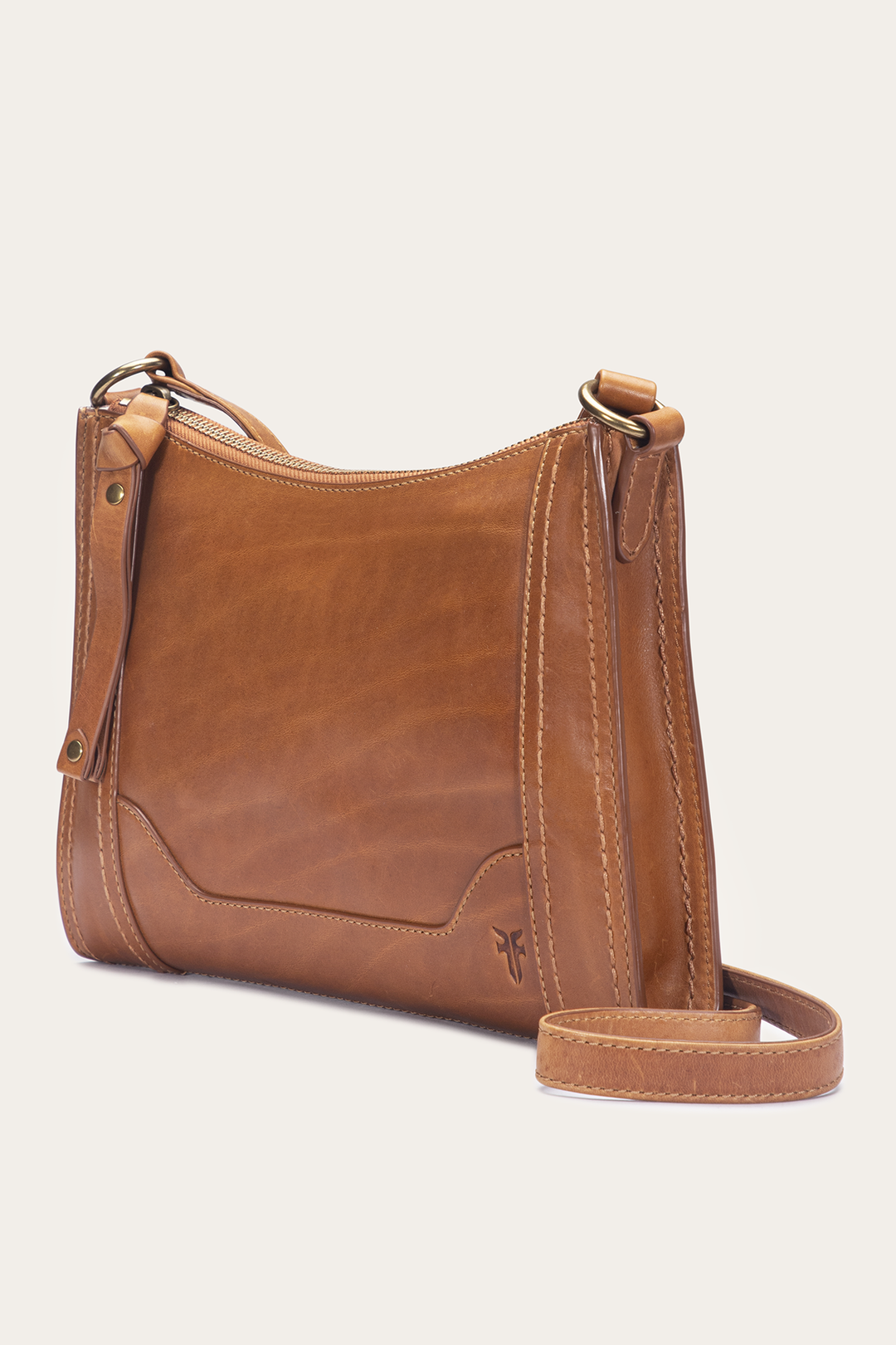 Frye Melissa Zip Crossbody in Burnt Terracotta Burnt Terracotta