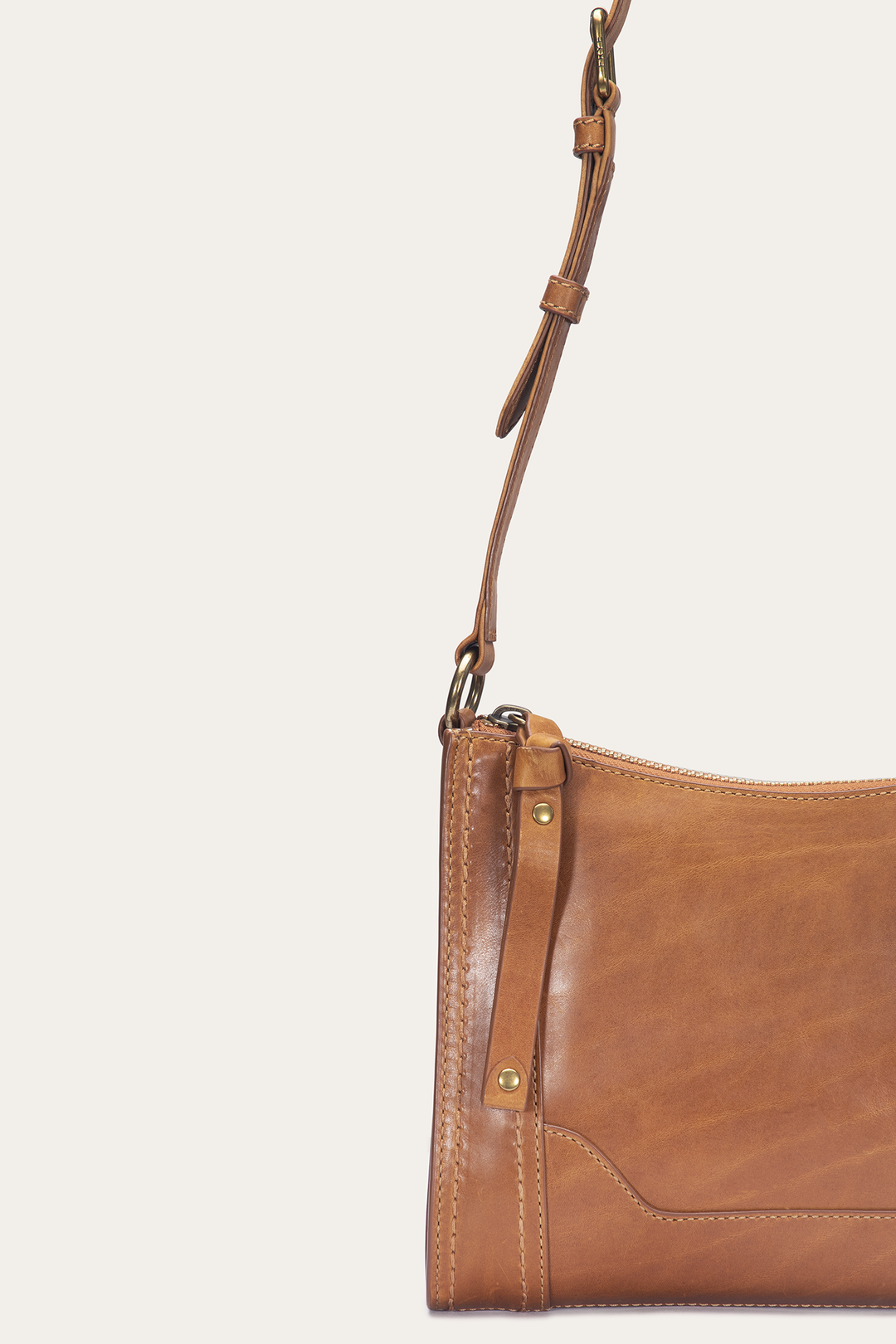 Frye Melissa Zip Crossbody in Burnt Terracotta Burnt Terracotta
