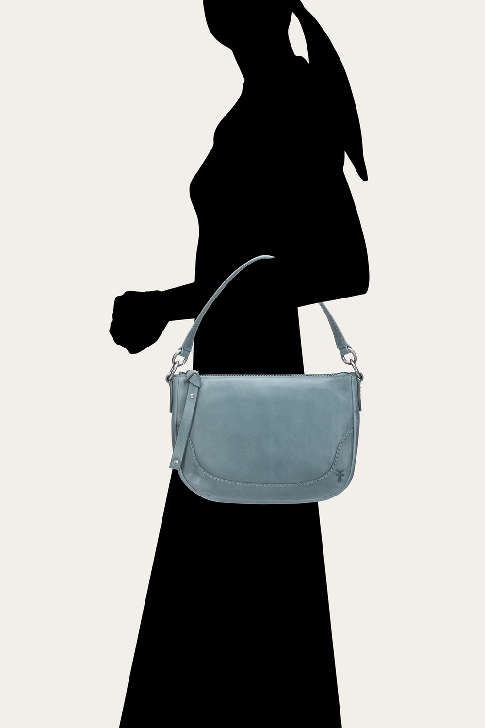 Frye Melissa Sky Blue Crossbody Sky Blue