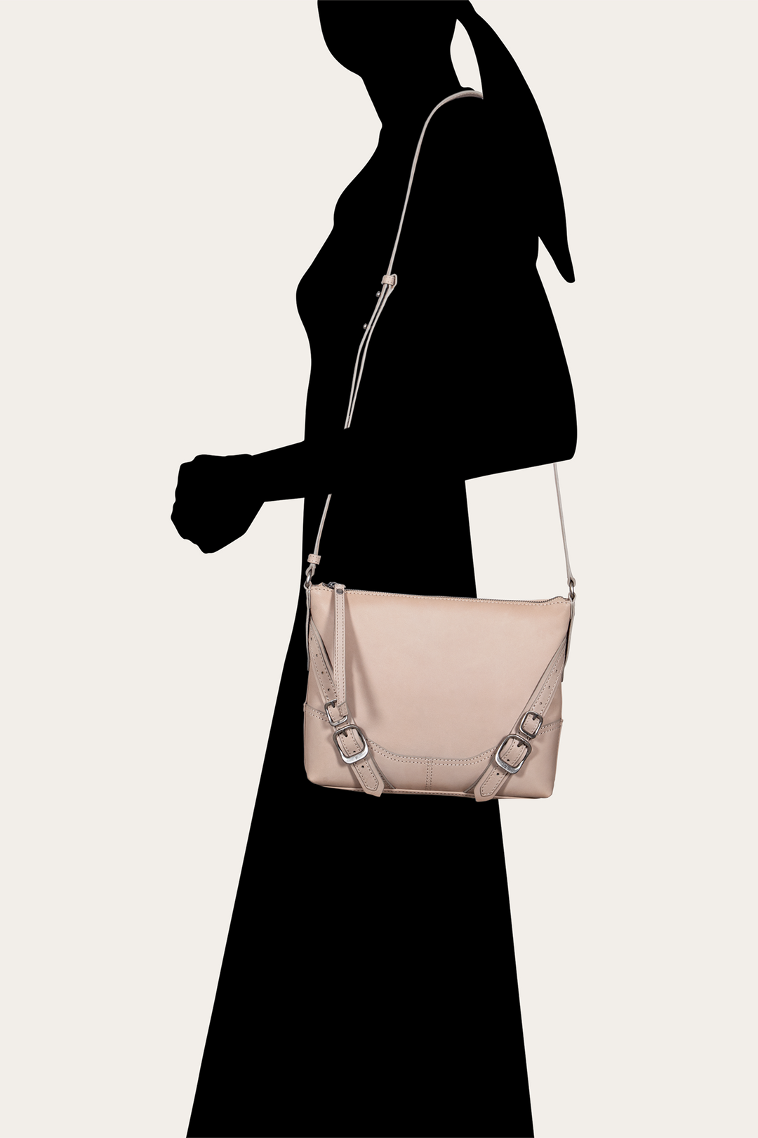 Frye Veronica Cream Crossbody Cream