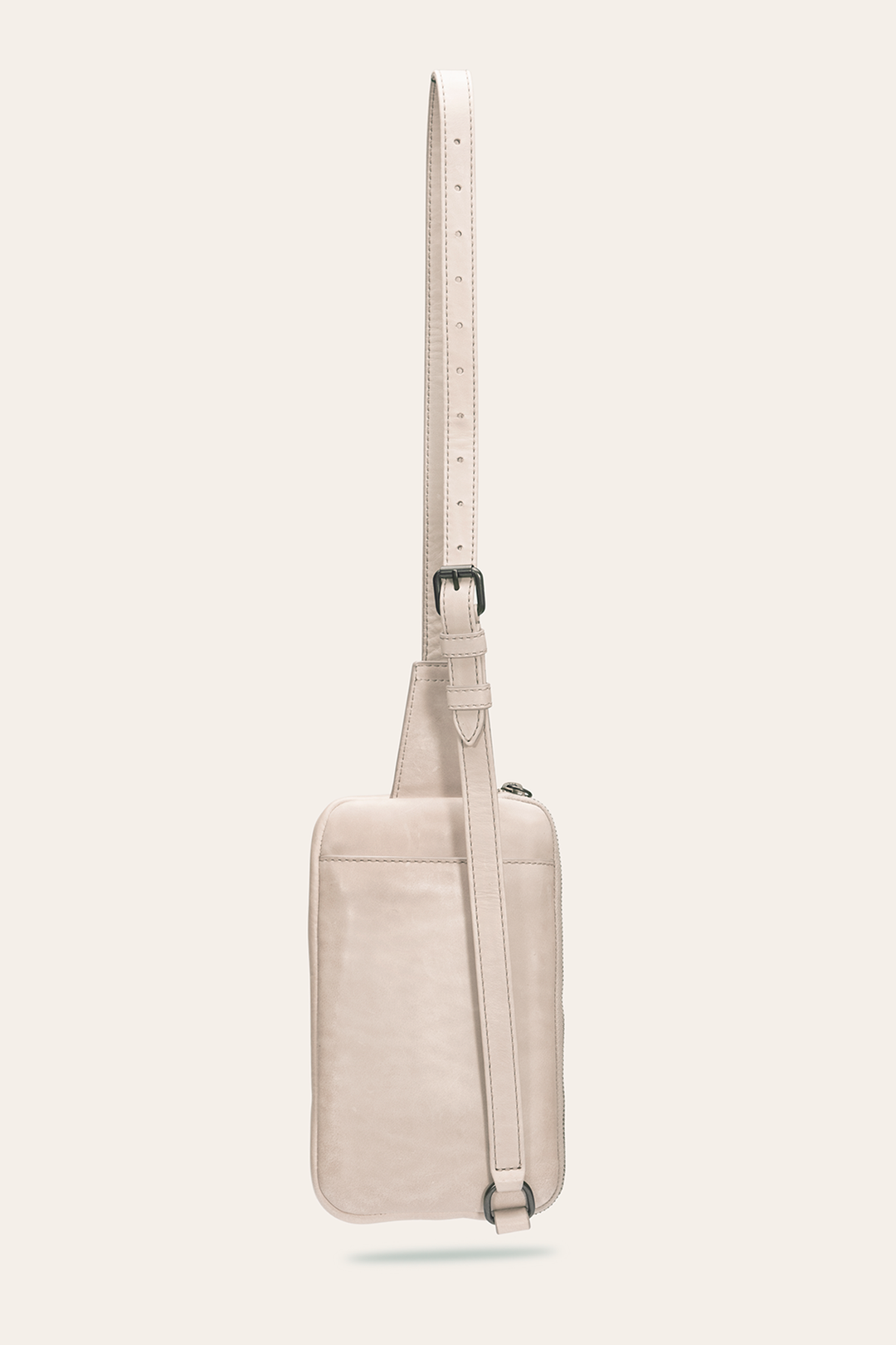 Frye Melissa Zip Sling in Nude Nude