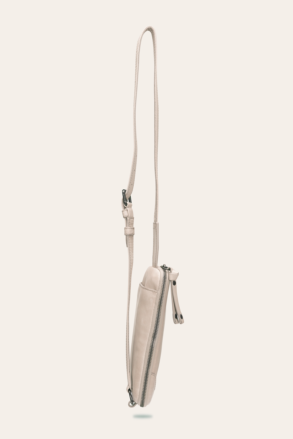 Frye Melissa Zip Sling in Nude Nude