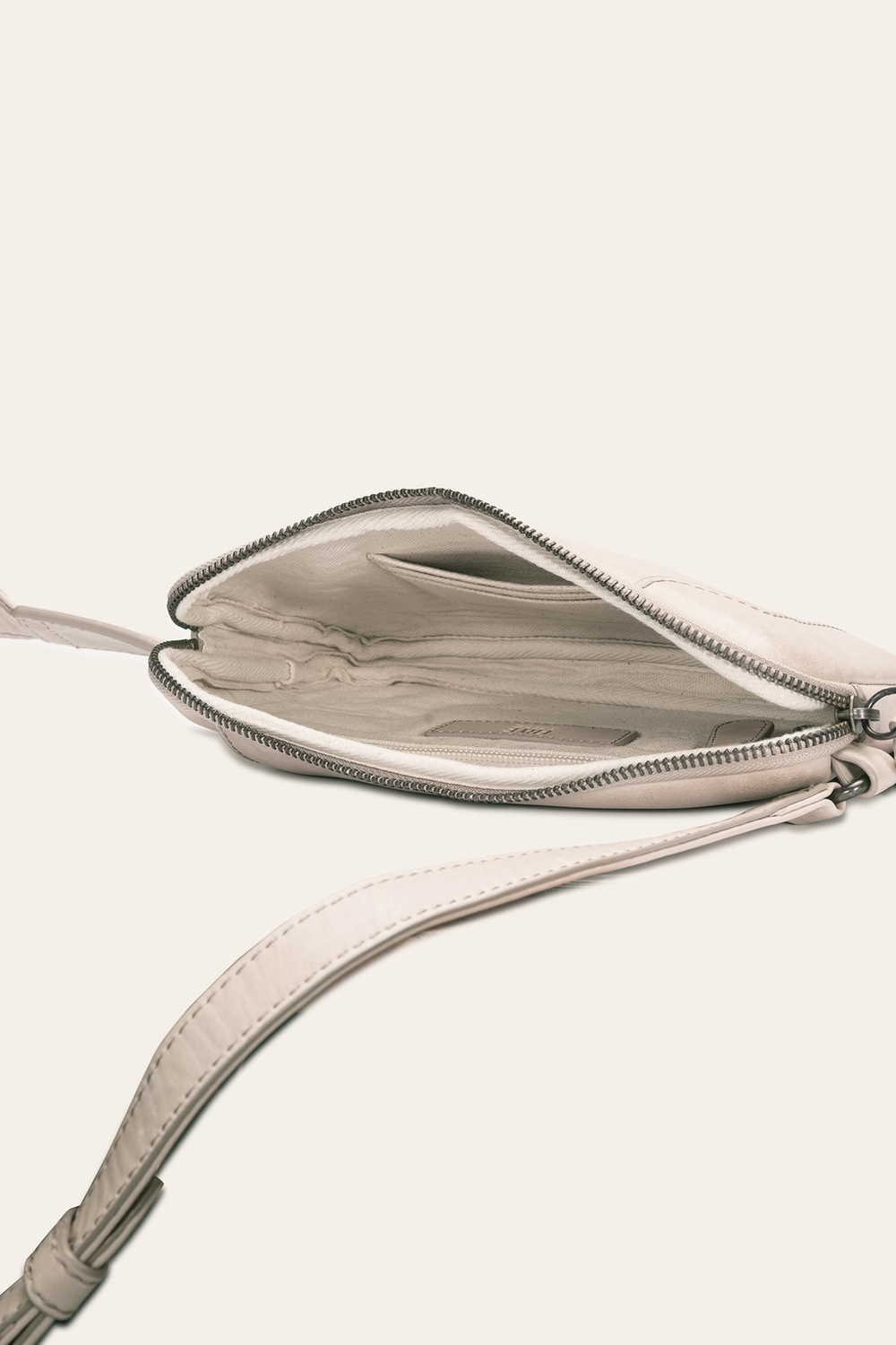 Frye Melissa Zip Sling in Nude Nude