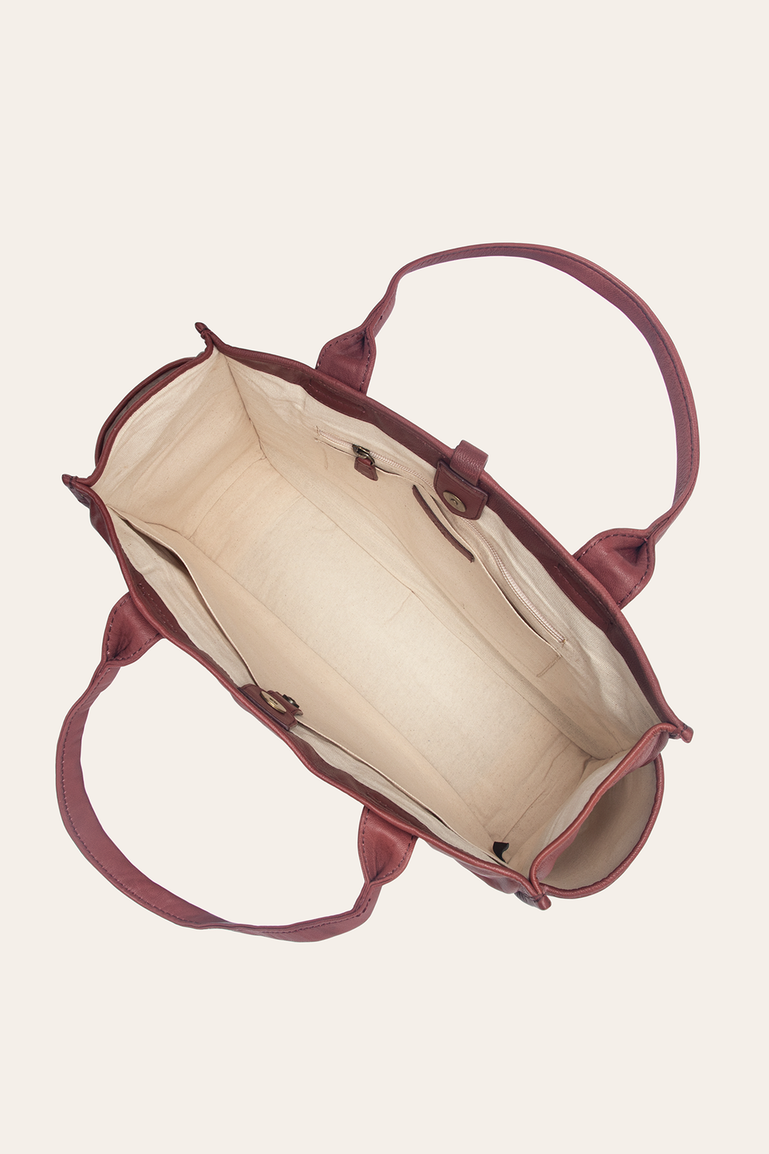 Frye Campus Burgundy Tote Burgundy