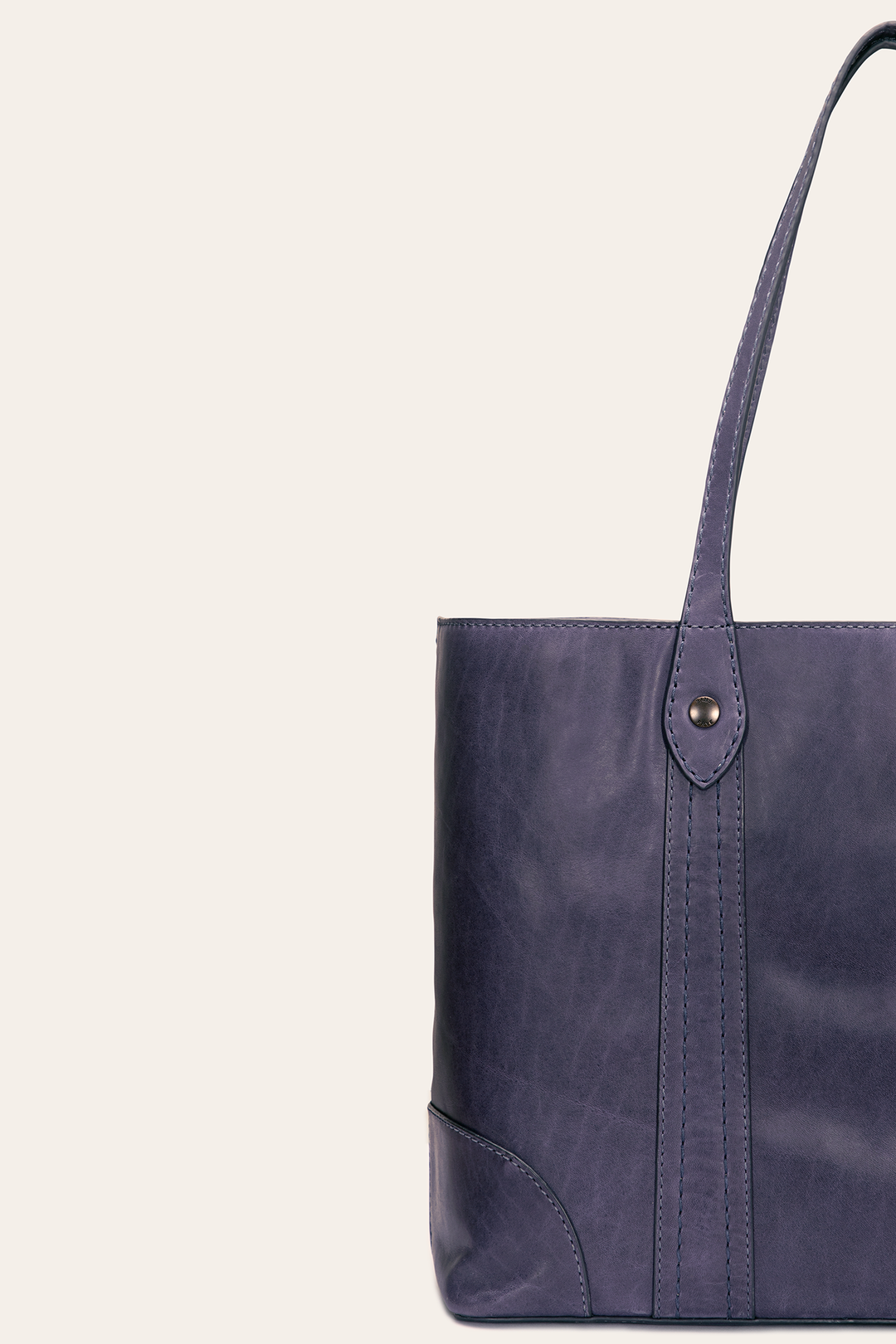 Frye Melissa Eggplant Shopper Eggplant
