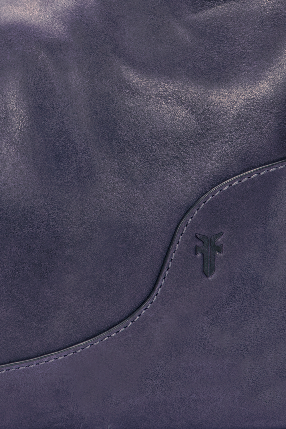 Frye Melissa Crescent Hobo in Eggplant Eggplant