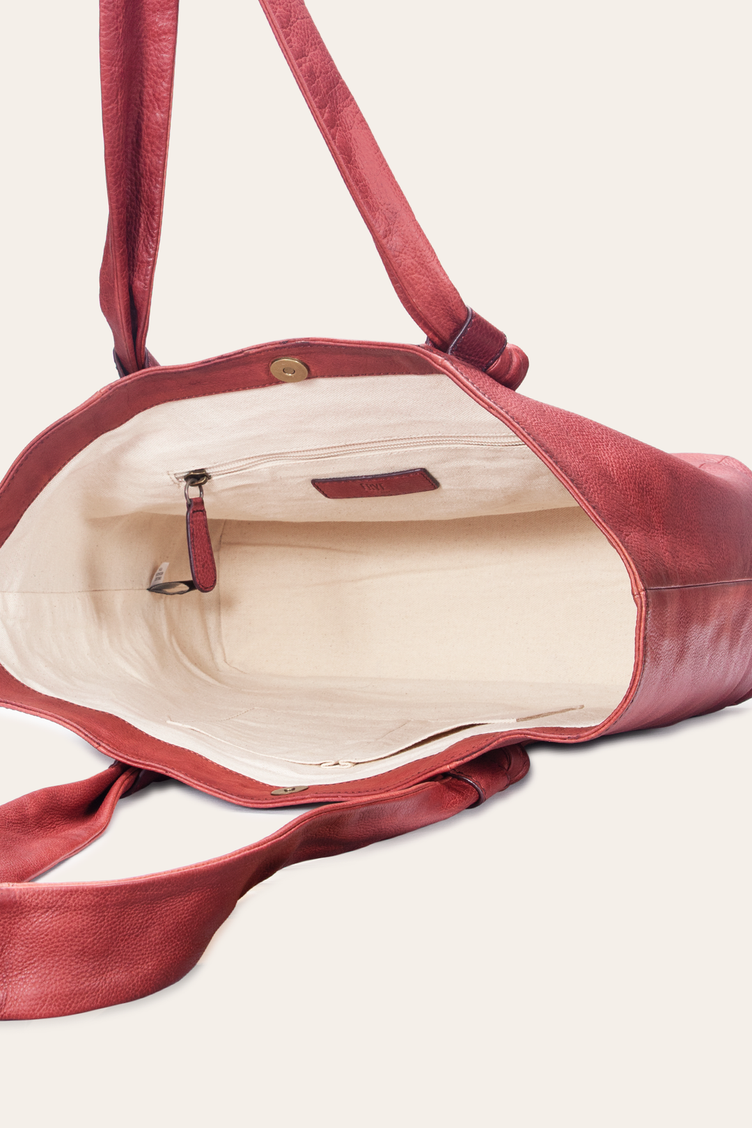 Frye Nora Knotted Tote in Burgundy Burgundy