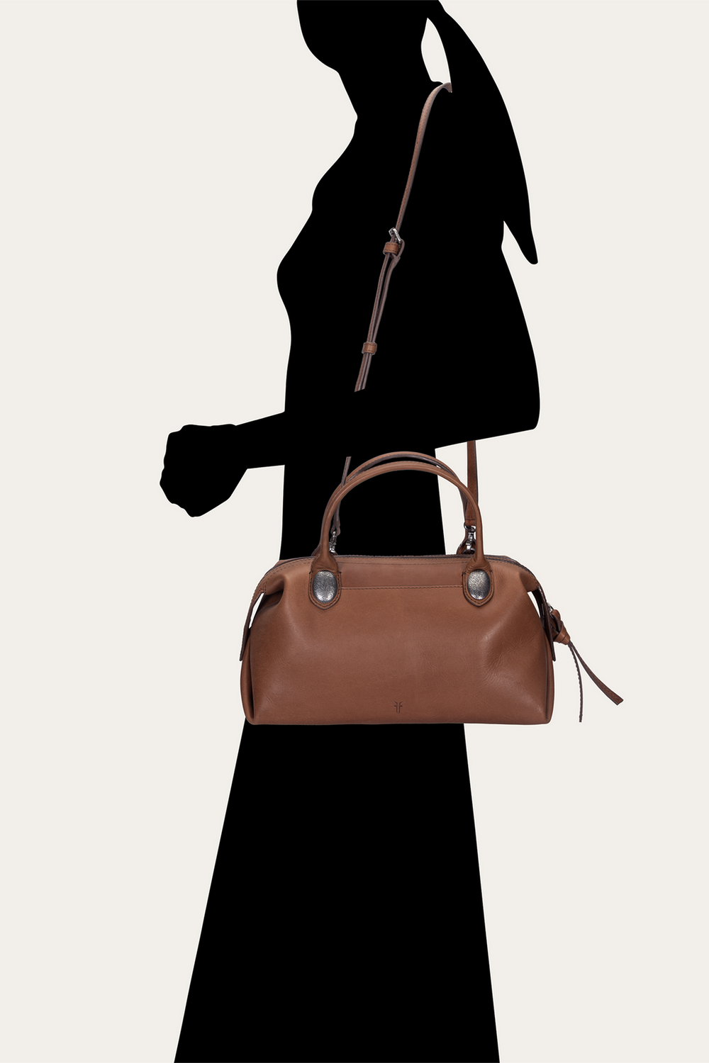 Frye Women's Cheyenne Small Satchel Bag (Cognac) Cognac