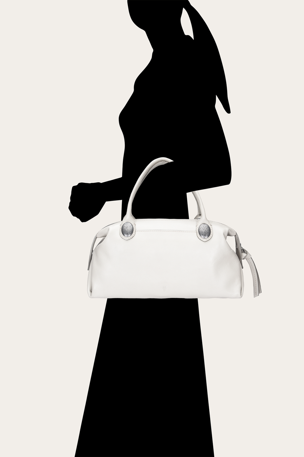 Frye Women's Cheyenne Small Satchel Bag (Oat) Oat