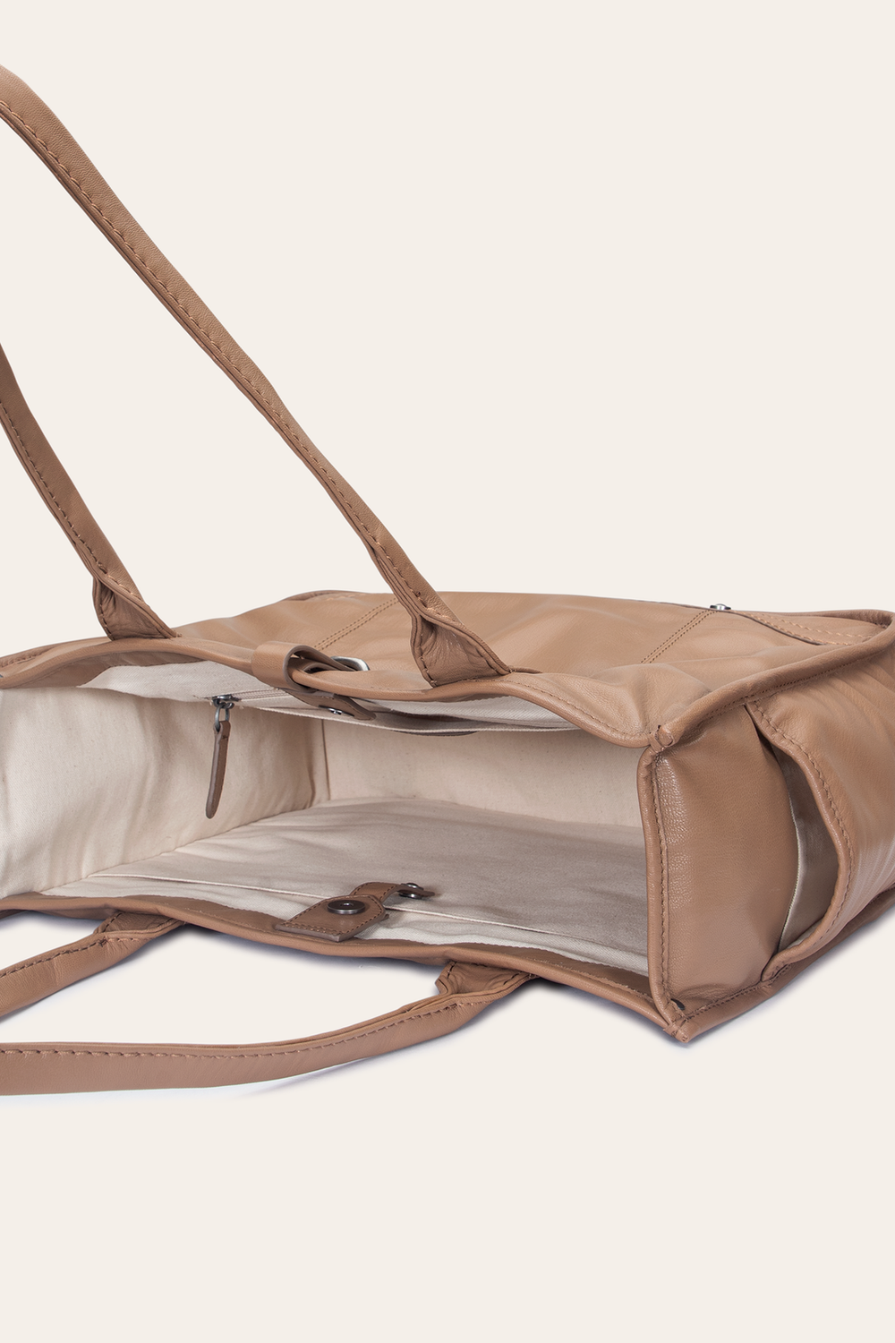 Frye Women's Campus Tote Bag (Beige) Beige