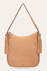 Frye Women's Nora Backpack Hobo Bag (Beige) Beige