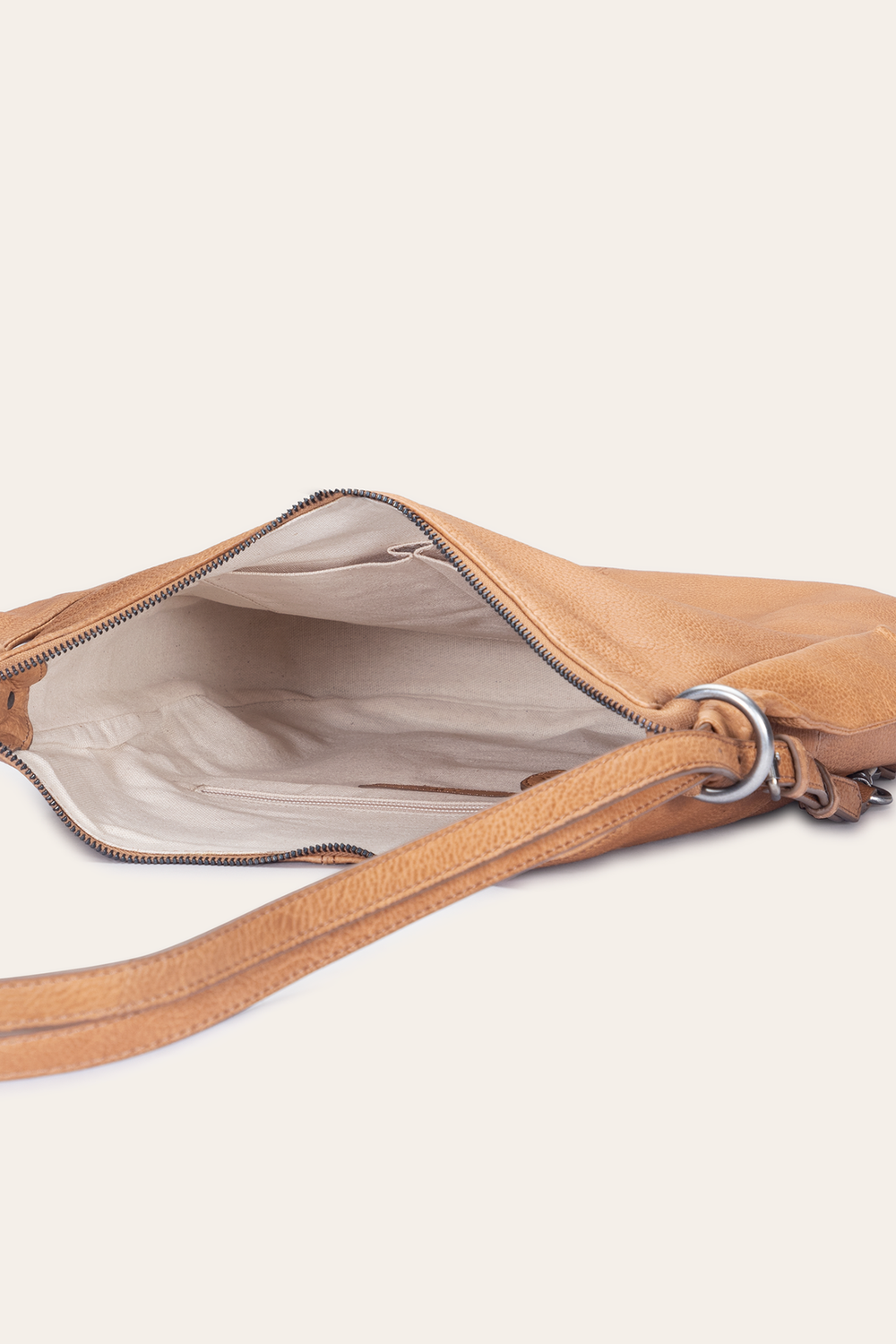 Frye Women's Nora Backpack Hobo Bag (Beige) Beige