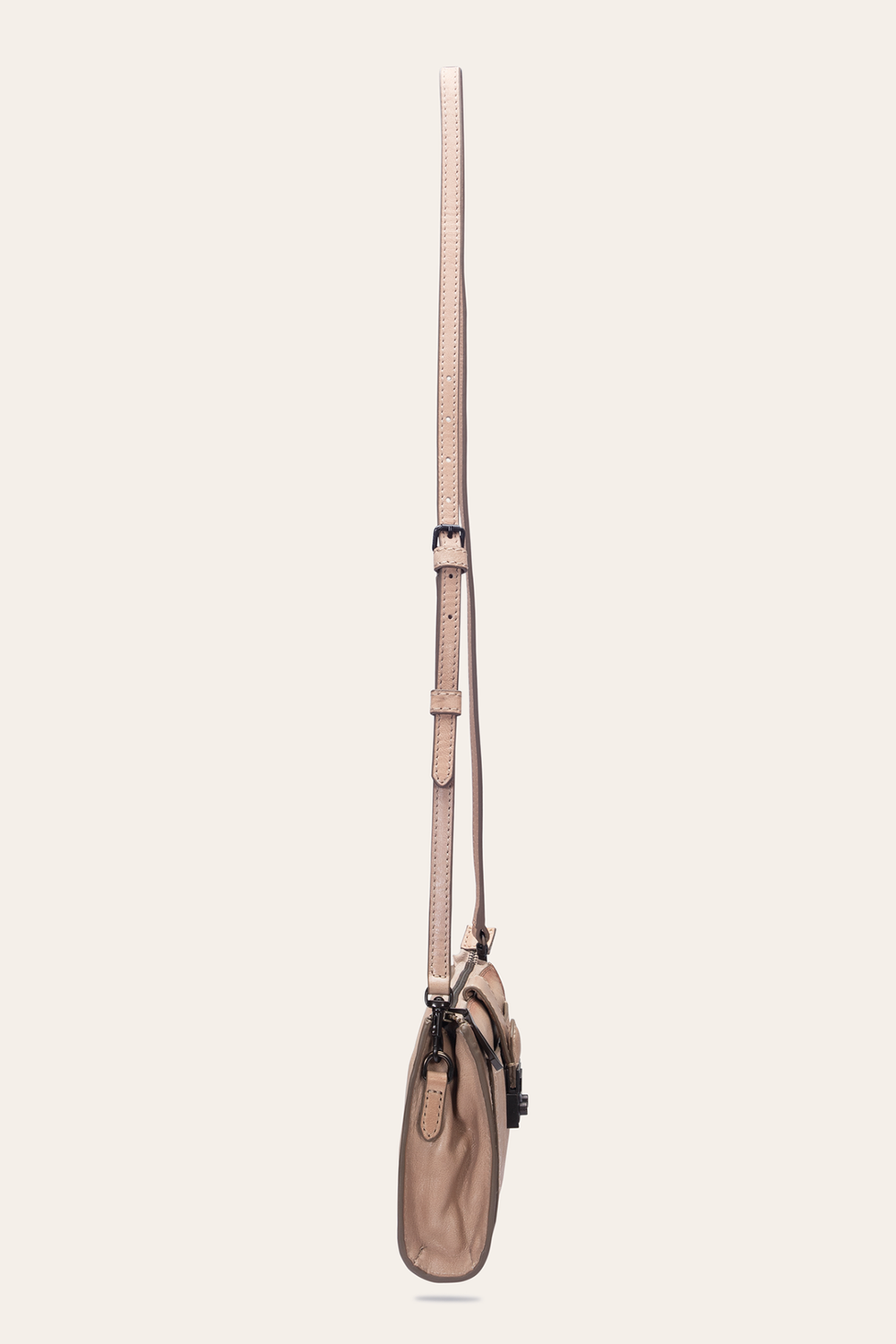 Frye Alex Nude Crossbody Clutch Nude