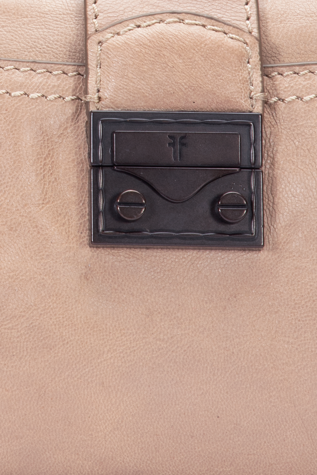 Frye Alex Nude Crossbody Clutch Nude