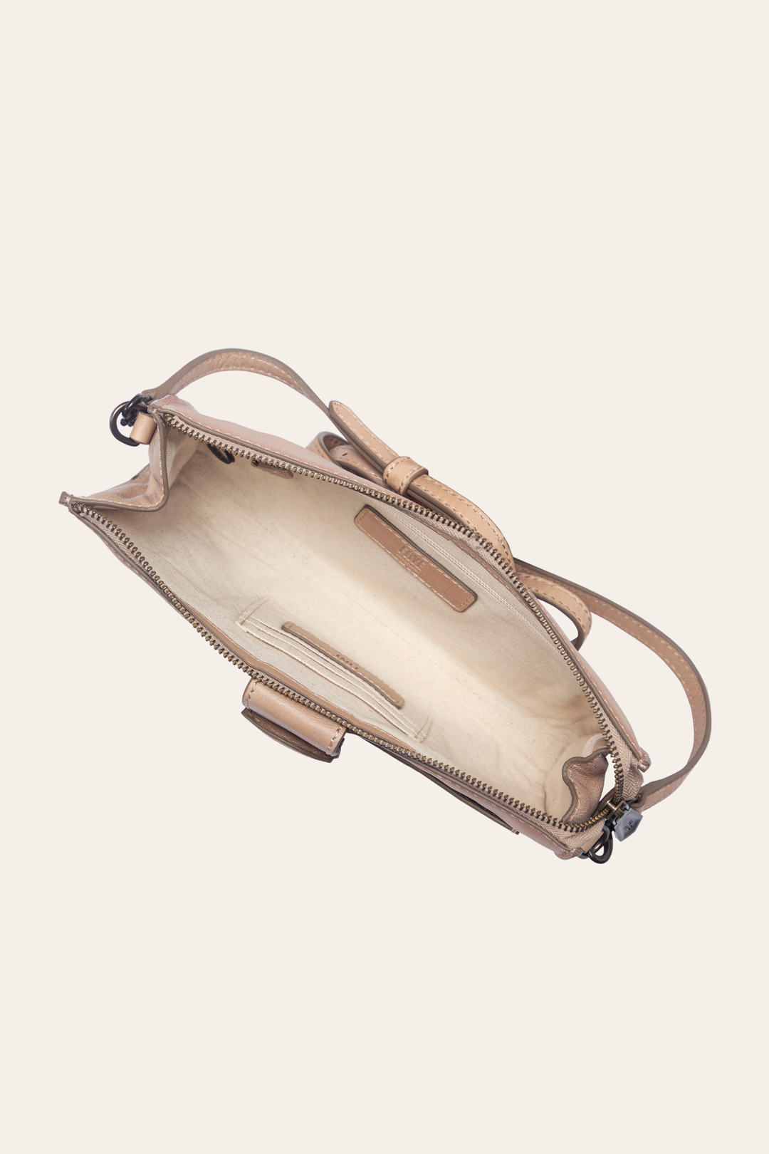 Frye Alex Nude Crossbody Clutch Nude