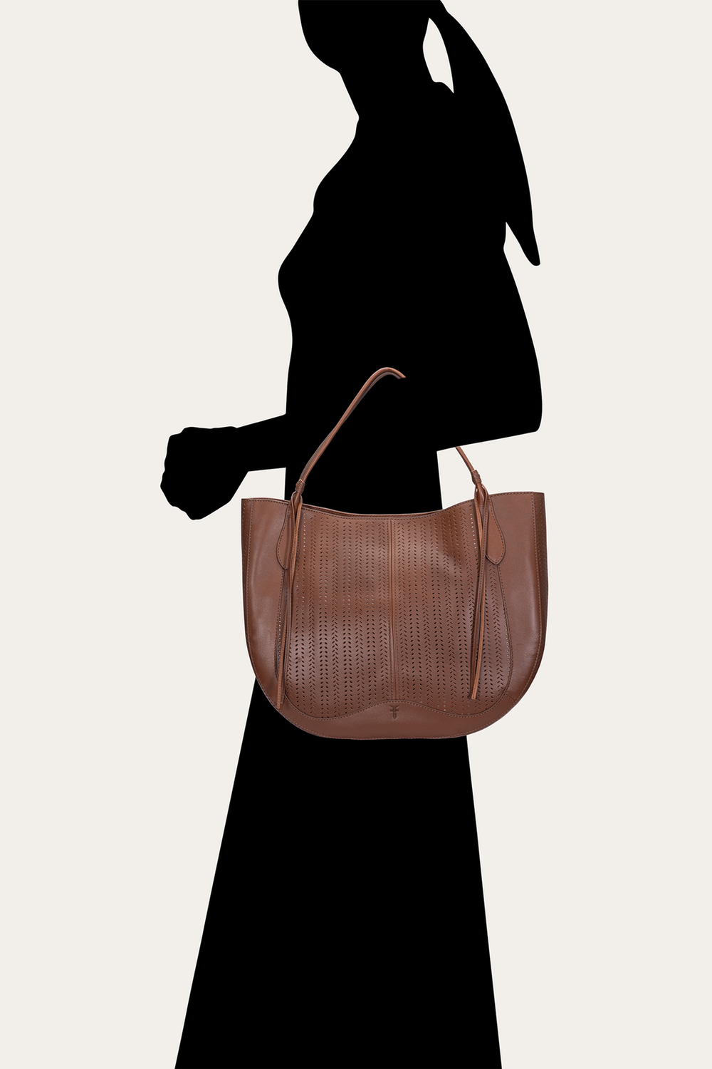 Frye Stella Cognac Tote Cognac