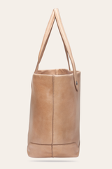 Frye Kenzie Beige Tote Beige