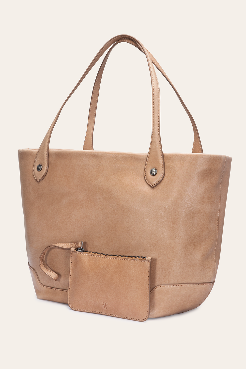 Frye Kenzie Beige Tote Beige