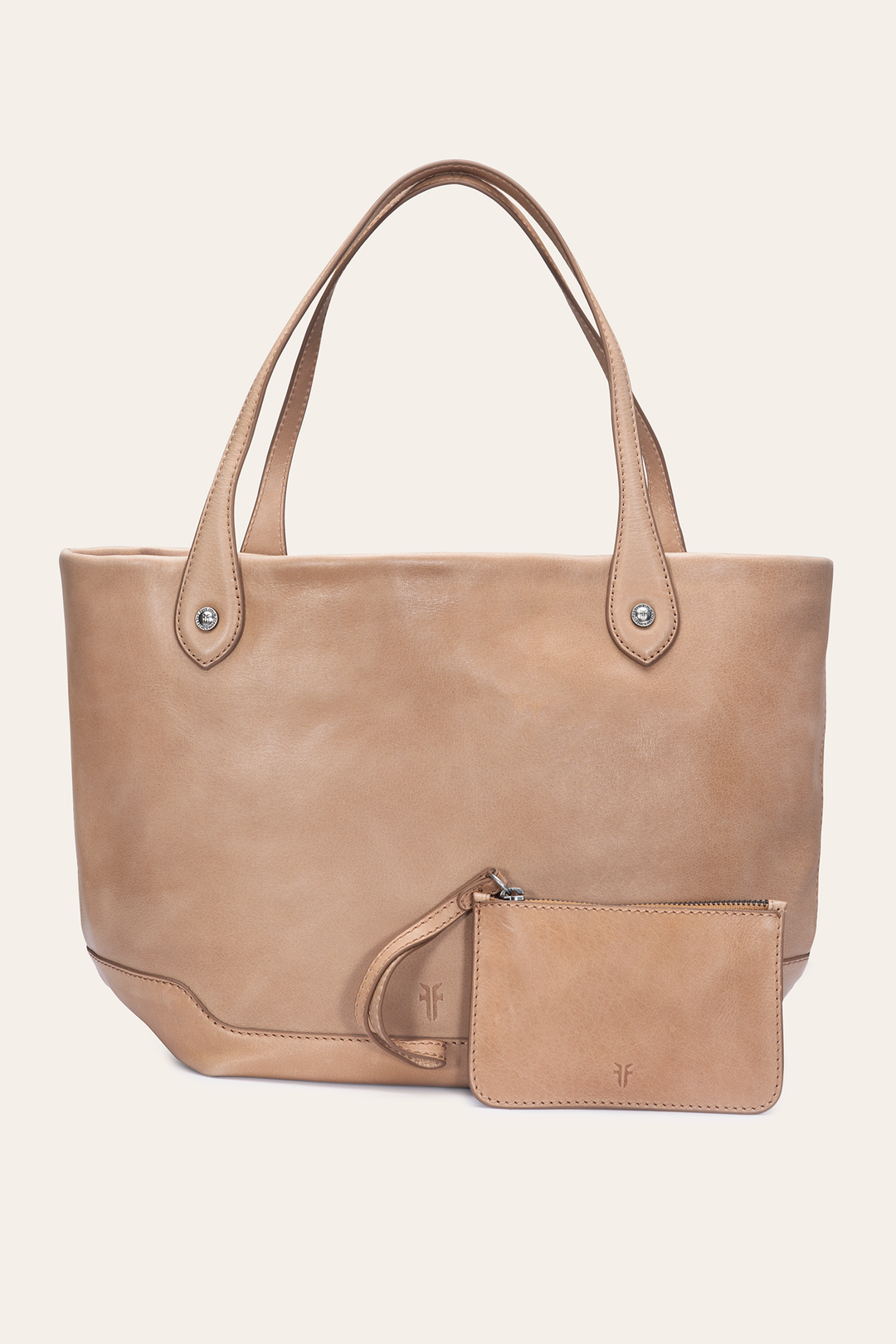 Frye Kenzie Beige Tote Beige
