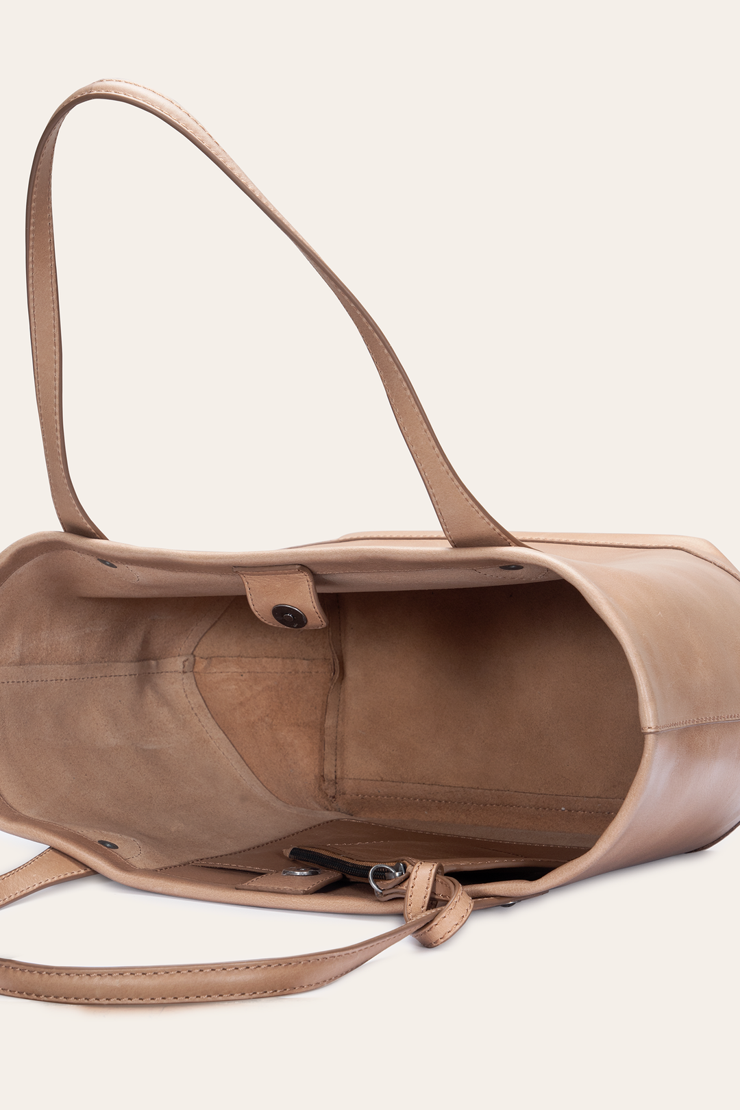 Frye Kenzie Beige Tote Beige