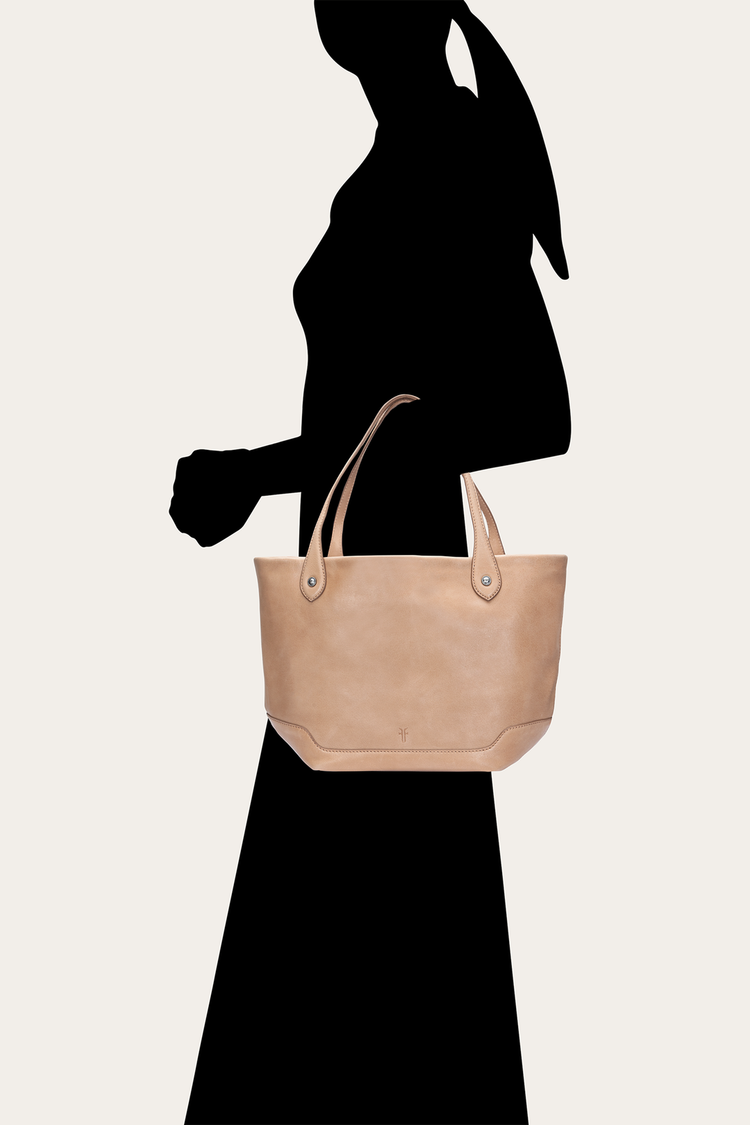 Frye Kenzie Beige Tote Beige