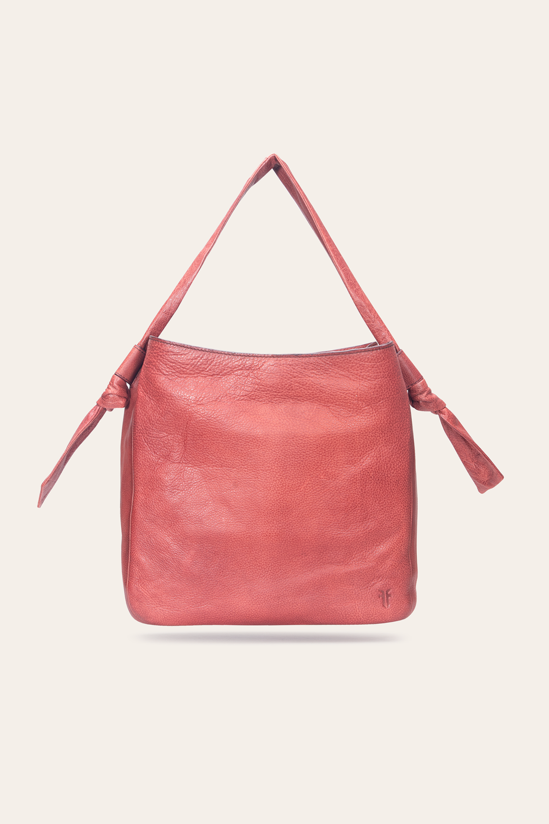 Frye Nora Knotted Hobo in Burgundy Burgundy