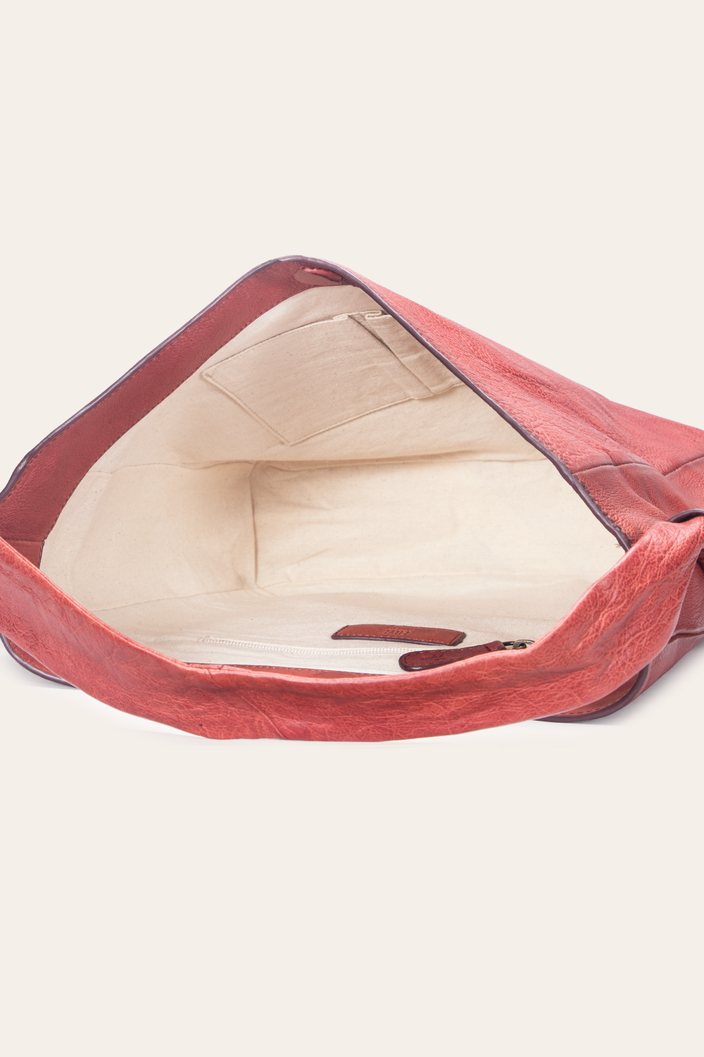Frye Nora Knotted Hobo in Burgundy Burgundy