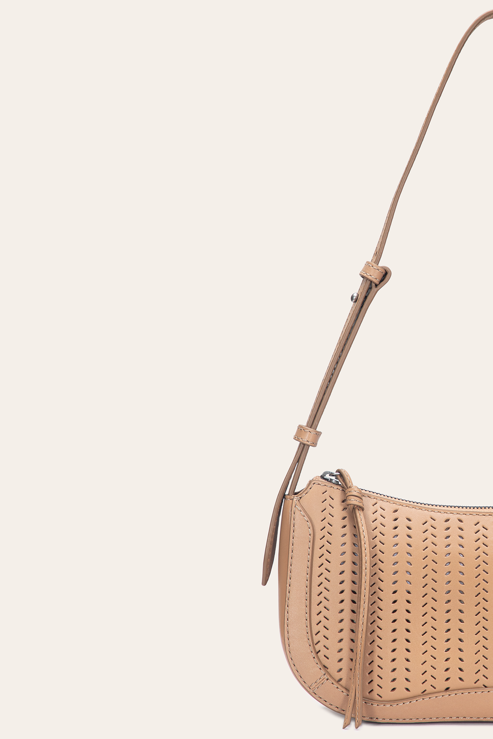 Frye Stella Baguette in Beige Beige