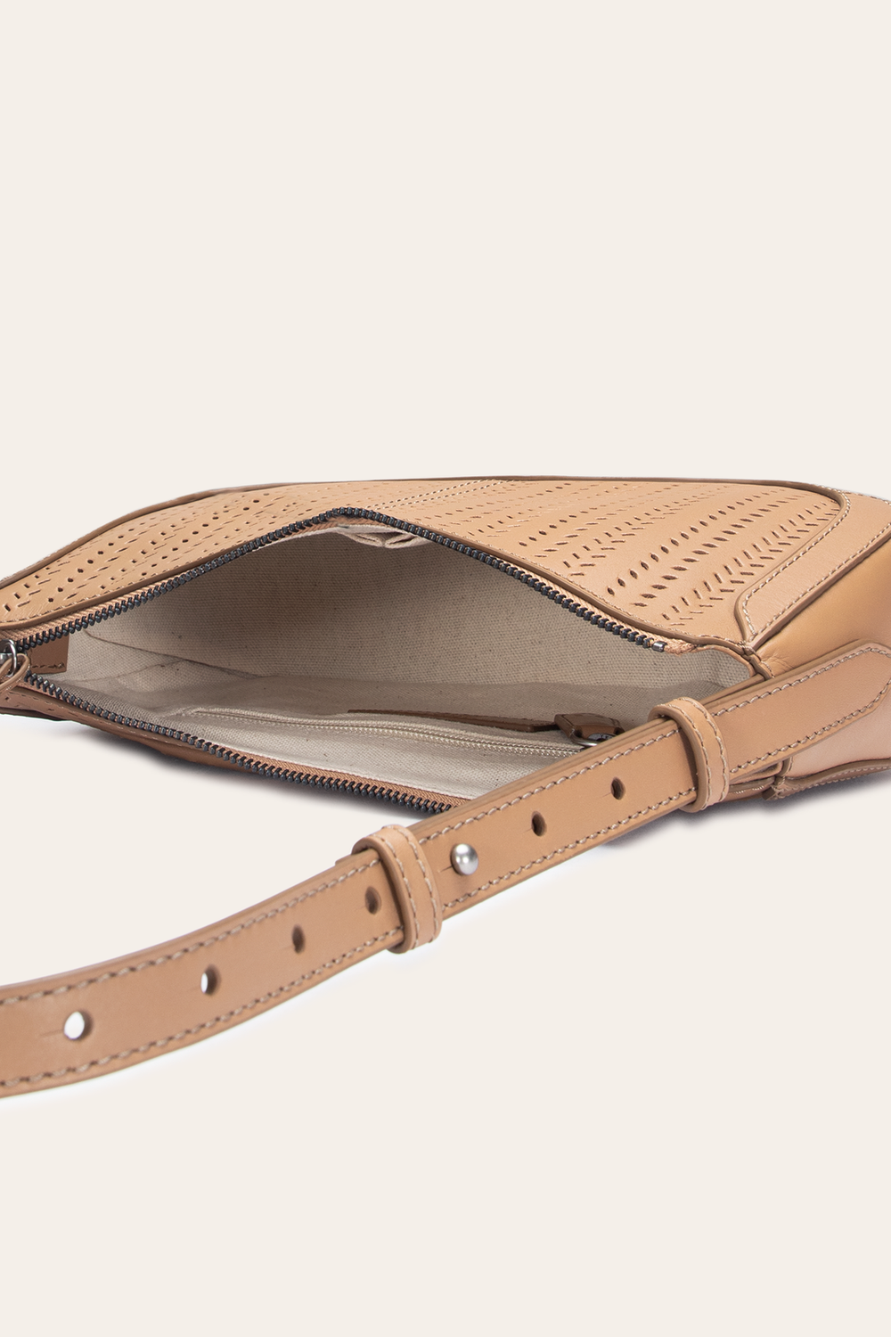 Frye Stella Baguette in Beige Beige