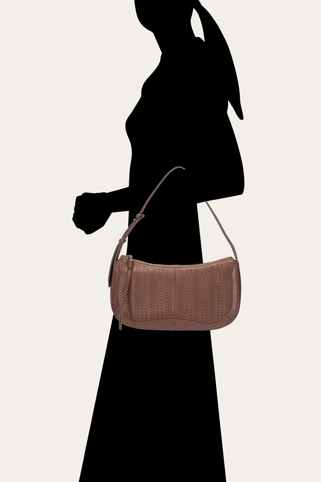 Frye Stella Baguette in Cognac Cognac