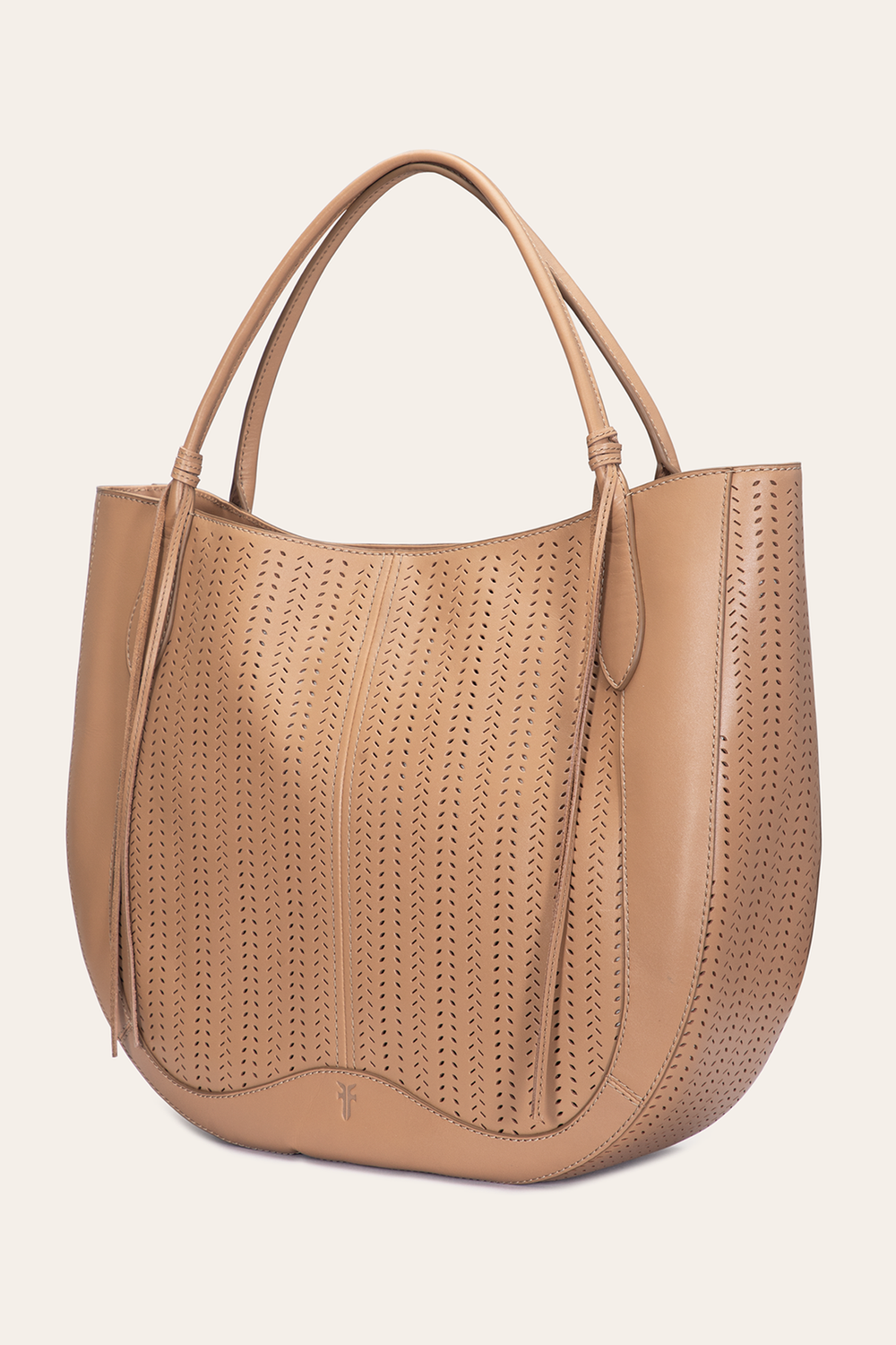 Frye Stella Beige Tote Beige