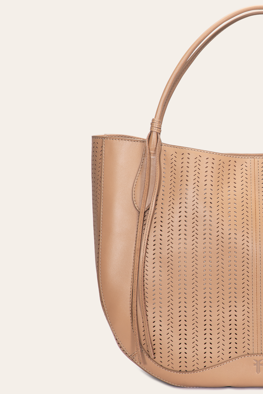 Frye Stella Beige Tote Beige