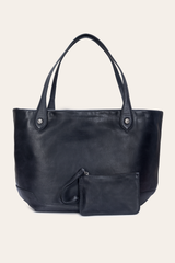 Frye Kenzie Unlined Black Tote Black