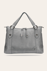 Frye Melissa Medium Satchel in Shadow Shadow