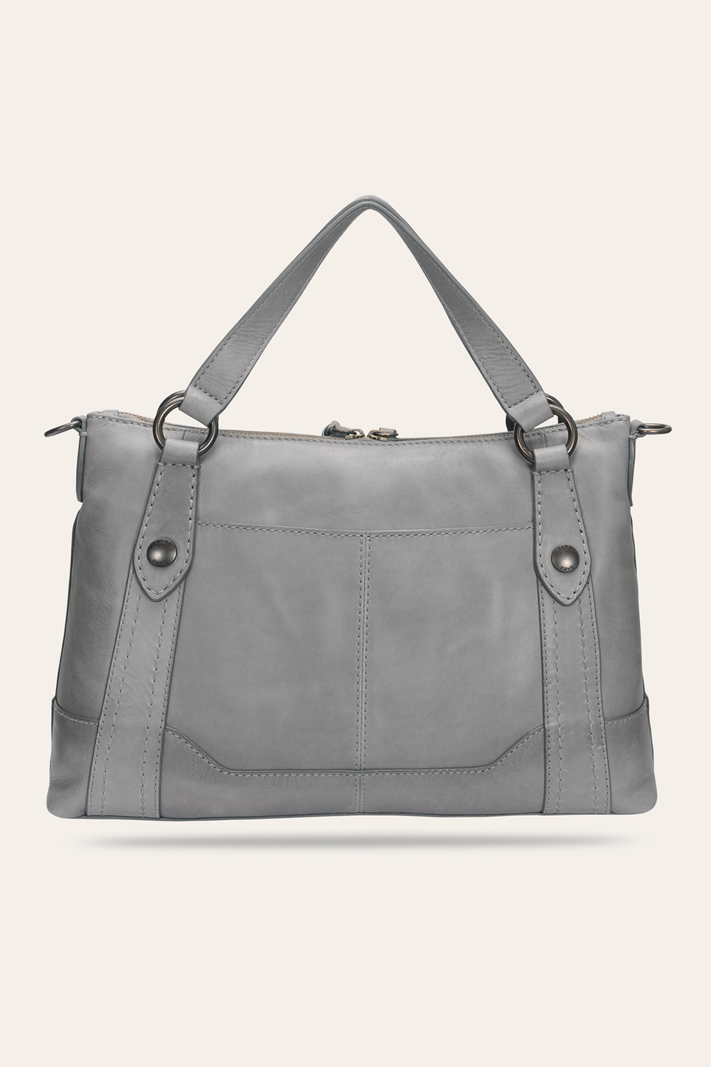Frye Melissa Medium Satchel in Shadow Shadow
