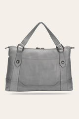Frye Melissa Medium Satchel in Shadow Shadow