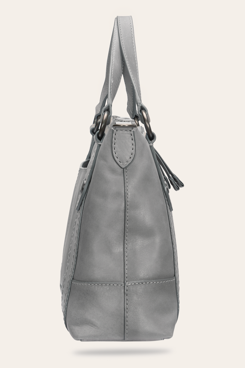 Frye Melissa Medium Satchel in Shadow Shadow
