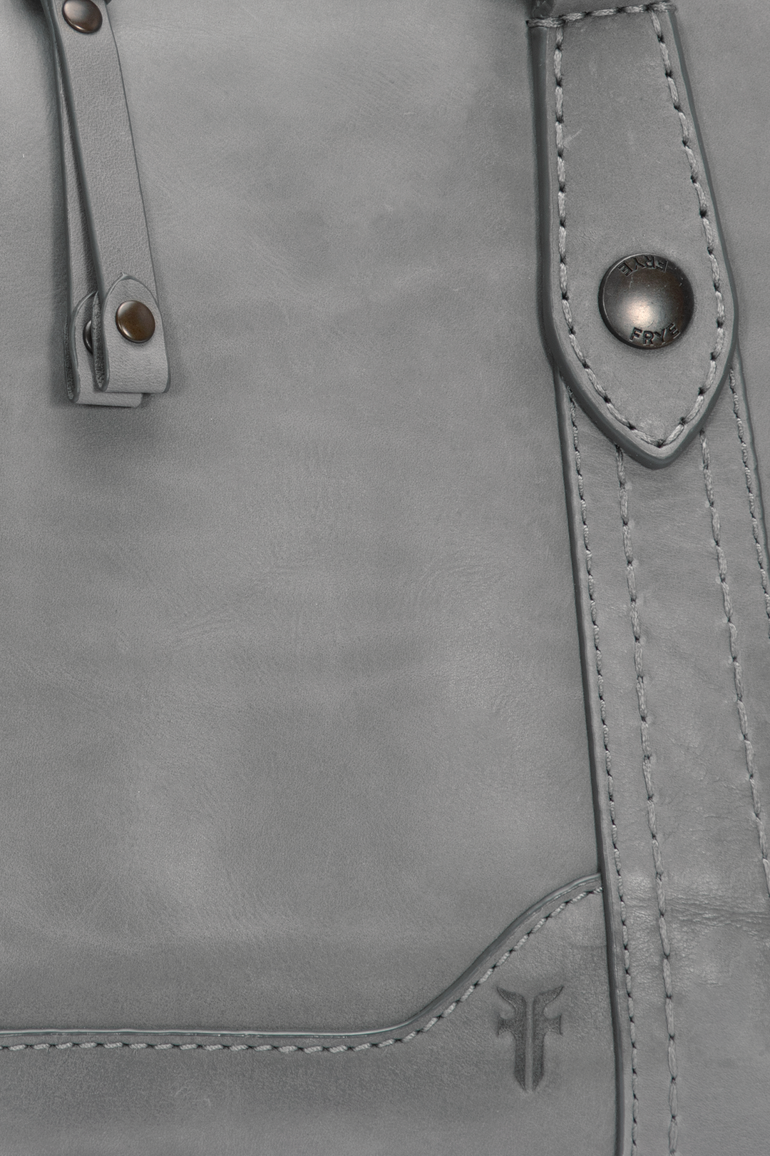 Frye Melissa Medium Satchel in Shadow Shadow