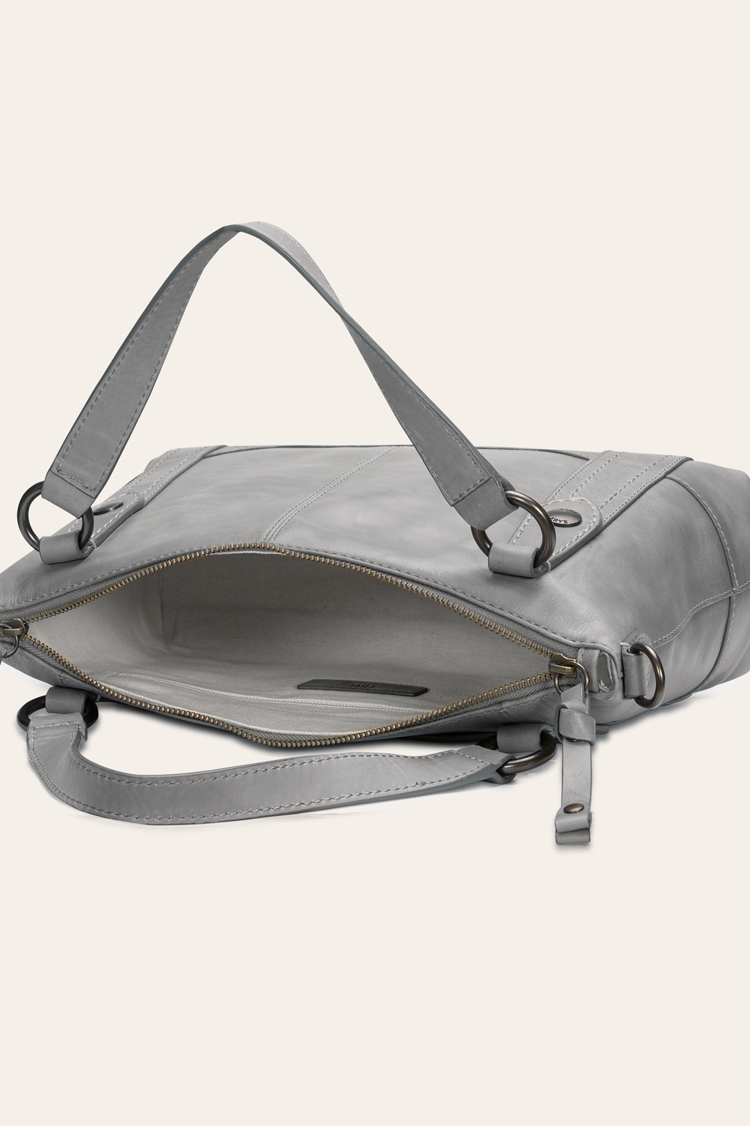 Frye Melissa Medium Satchel in Shadow Shadow