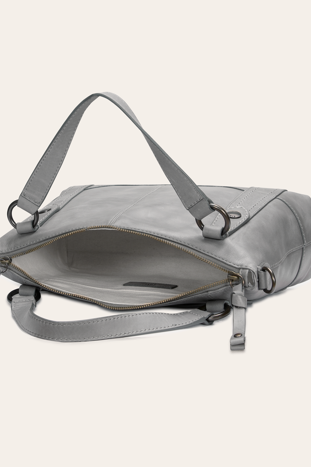 Frye Melissa Medium Satchel in Shadow Shadow