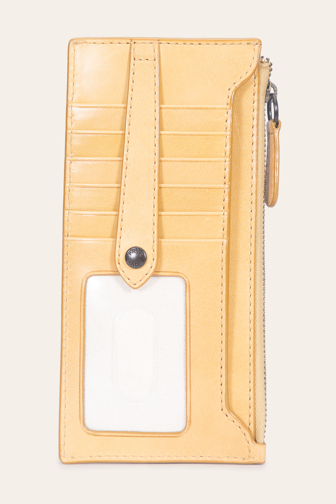Frye Women's Melissa Snap Card Wallet Mustard
