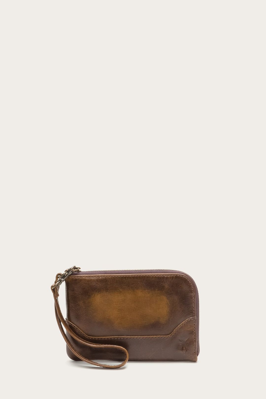 Frye Melissa Dark Brown Wristlet Dark Brown