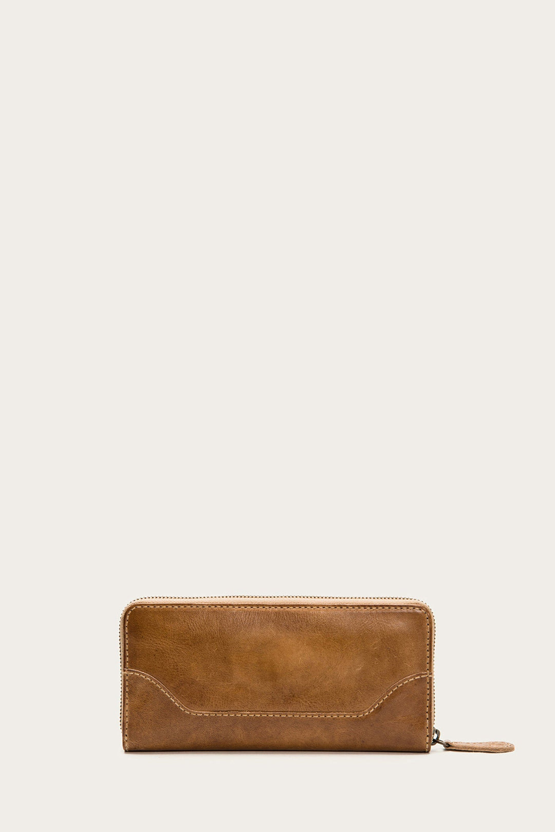 Frye Melissa Beige Zip Wallet Beige