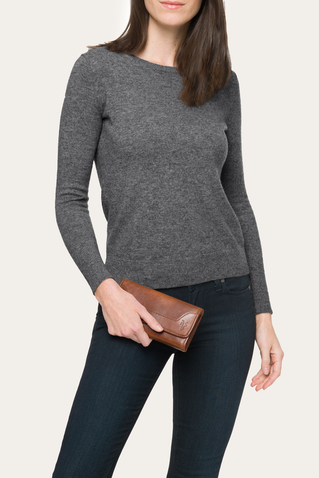 Frye Melissa Cognac Wallet Cognac