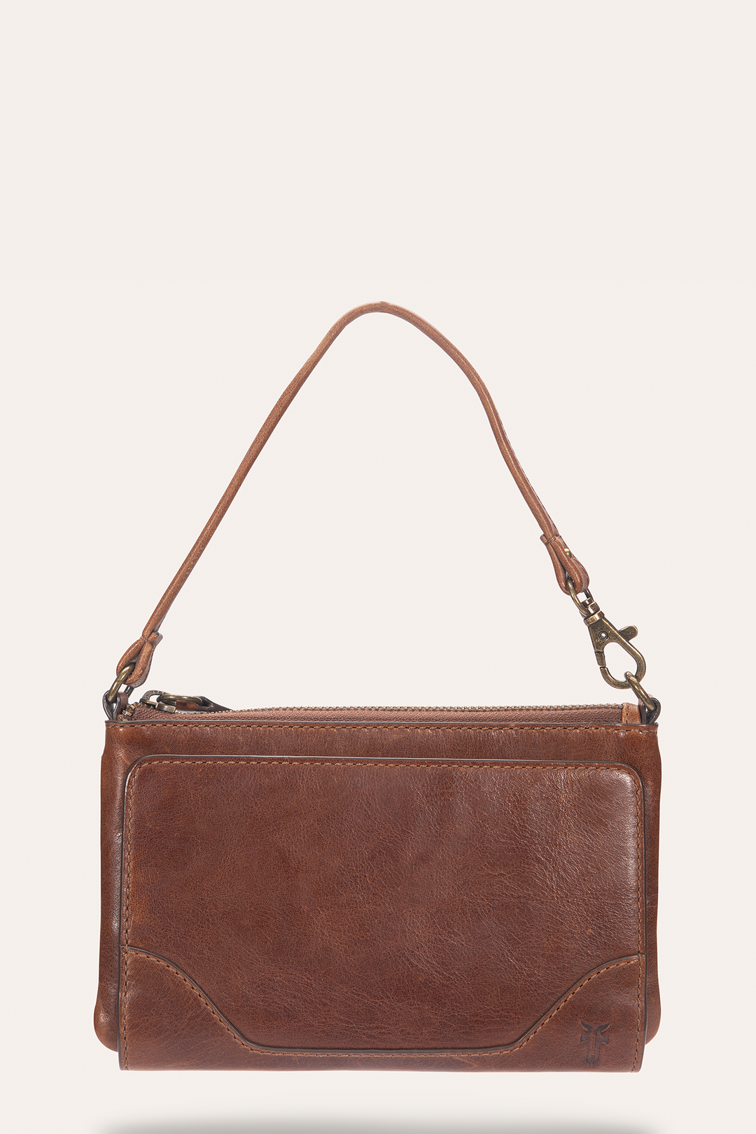 Frye Melissa Convertible Wristlet Wallet in Cognac Cognac
