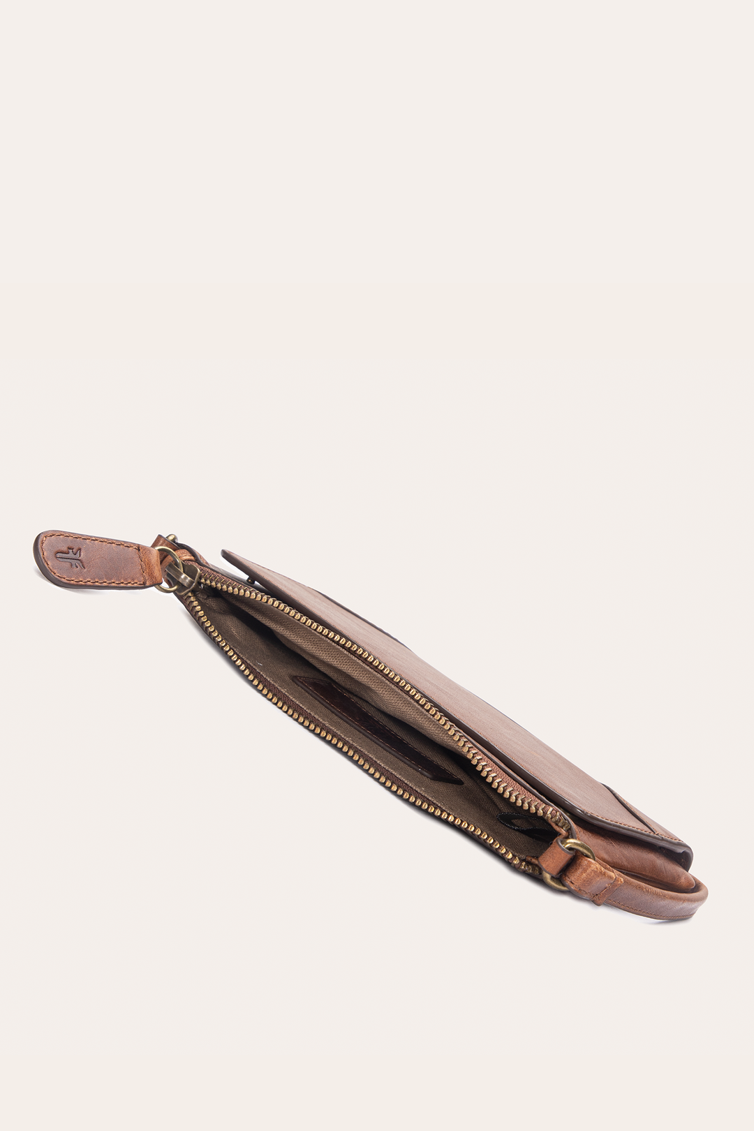 Frye Melissa Convertible Wristlet Wallet in Cognac Cognac