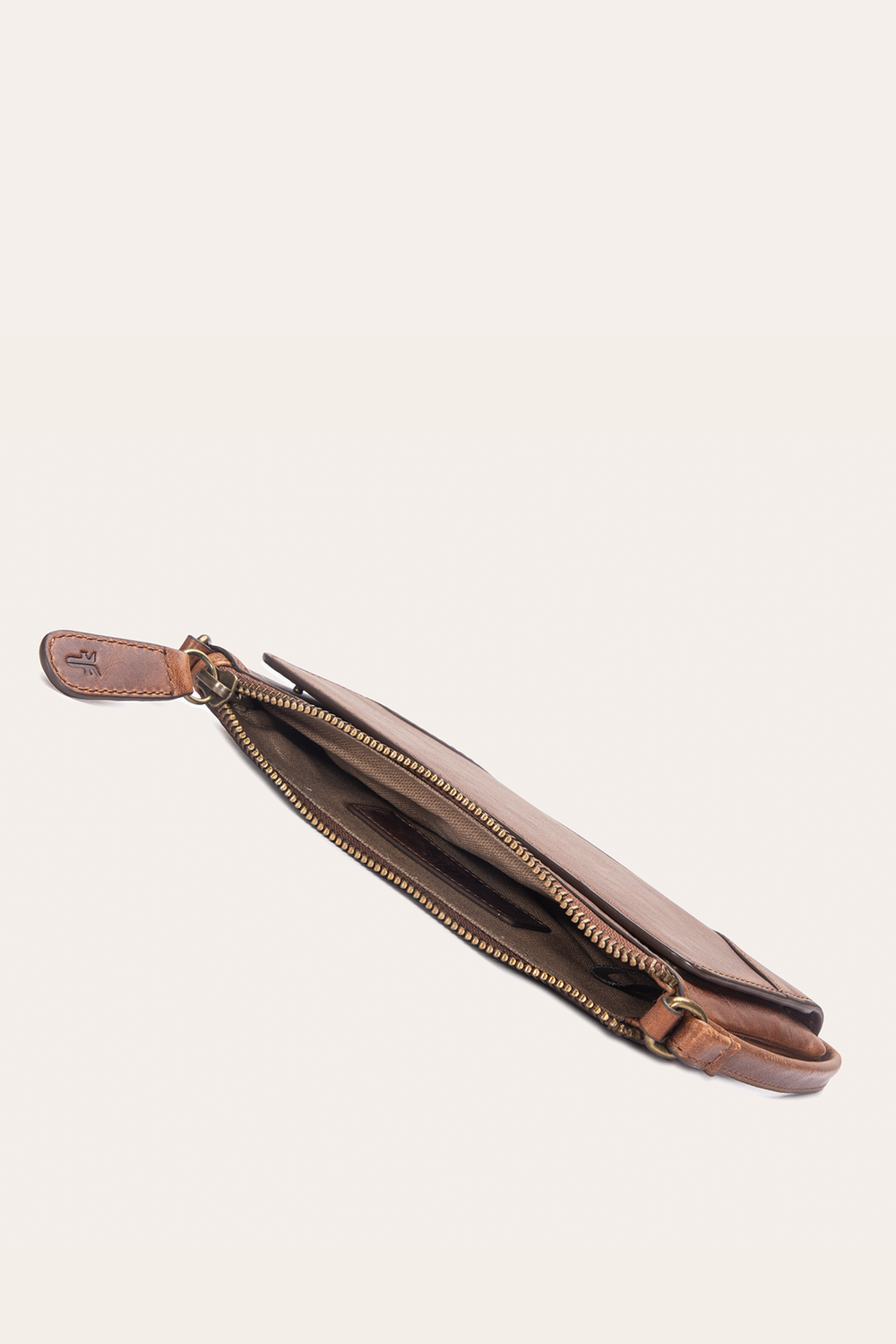 Frye Melissa Convertible Wristlet Wallet in Cognac Cognac