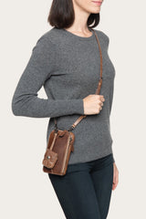 Frye Melissa Cognac 3 In 1 Crossbody Cognac