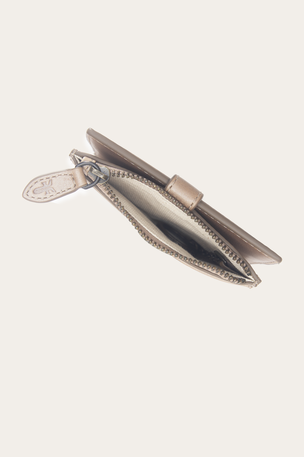 Frye Melissa Coin Purse Light Bronze